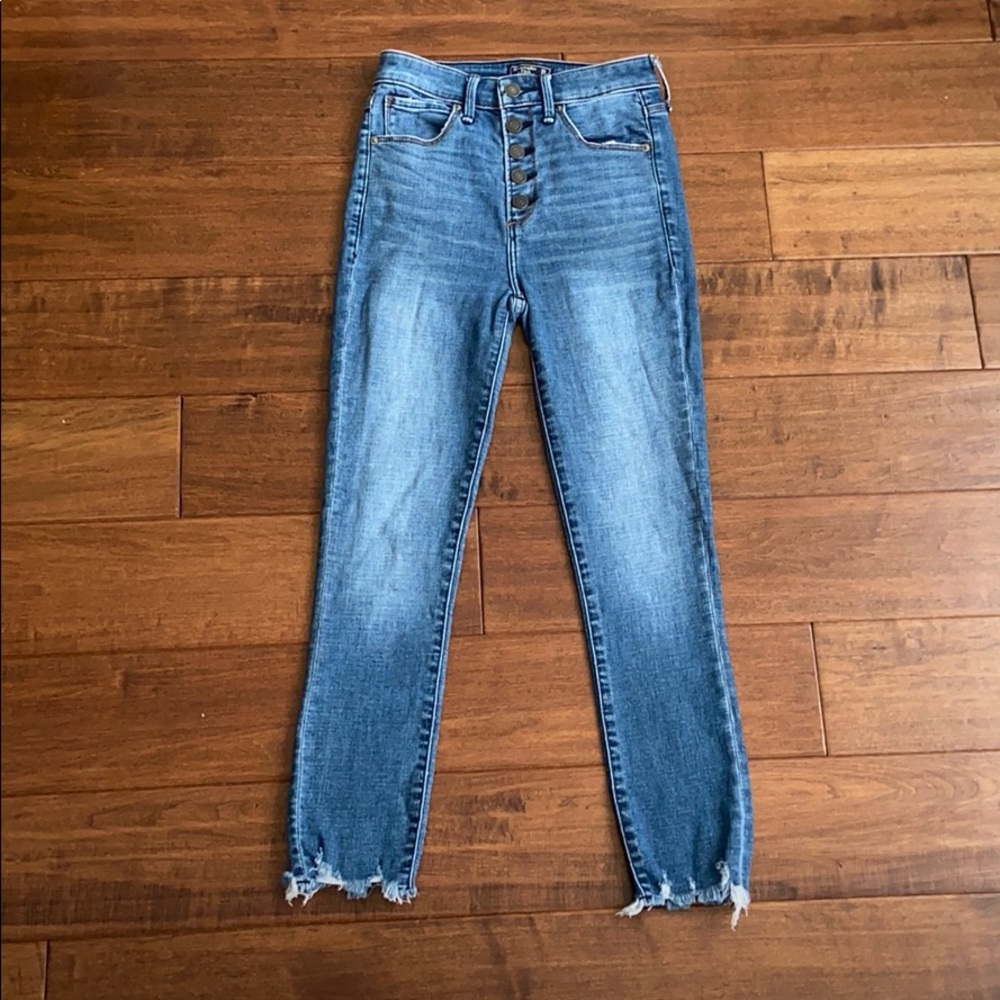 Simone high rise ankle jeans